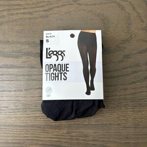 L’eggs Black Opaque Tights